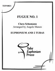 フーガ No.1（クララ・シューマン）【ユーフォニアム・テューバ三重奏】《輸入金管アンサンブル》の画像