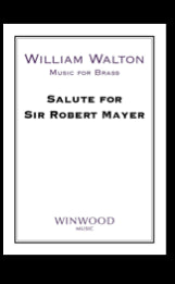 ウォルトン／サー・ロバート・マイヤーの100歳の誕生日のための挨拶【金管クワイヤー】《輸入金管アンサンブル》の画像