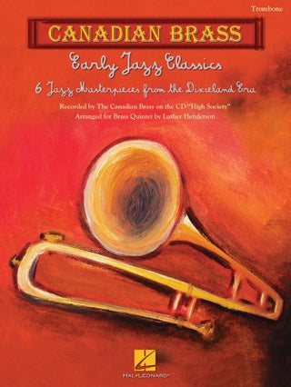 アーリー・ジャズ・クラシックス曲集(カナディアン・ブラス)【金管五重奏】【Tromboneパート譜】の画像