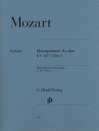 ホルン五重奏曲 ホ長調 K.407(モーツァルト)《輸入五重奏楽譜》の画像