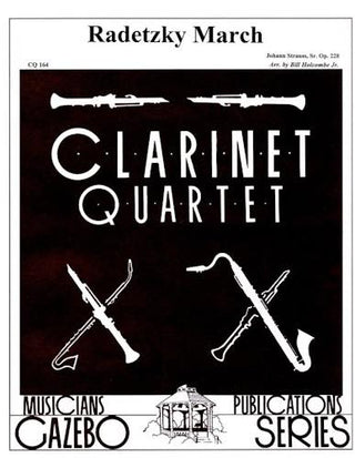 ラデツキー行進曲(シュトラウス1世)【クラリネット四重奏】《輸入木管アンサンブル》の画像