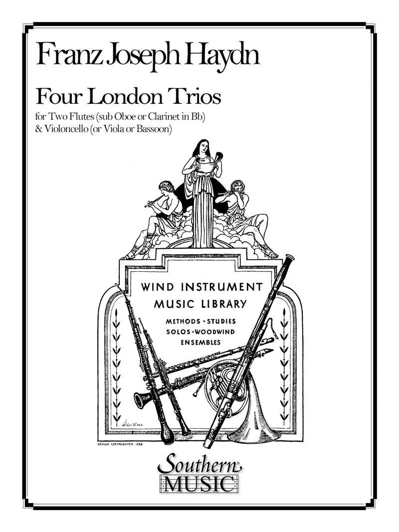 4つのロンドン・トリオ【木管三重奏】《輸入木管アンサンブル》の画像