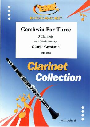 三重奏のためのガーシュウィン（6曲メドレー）【クラリネット三重奏】《輸入木管アンサンブル》の画像