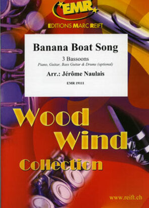 バナナ・ボート・ソング【バスーン三重奏】《輸入木管アンサンブル》の画像