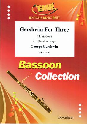 三重奏のためのガーシュウィン（6曲メドレー）【バスーン三重奏】《輸入木管アンサンブル》の画像