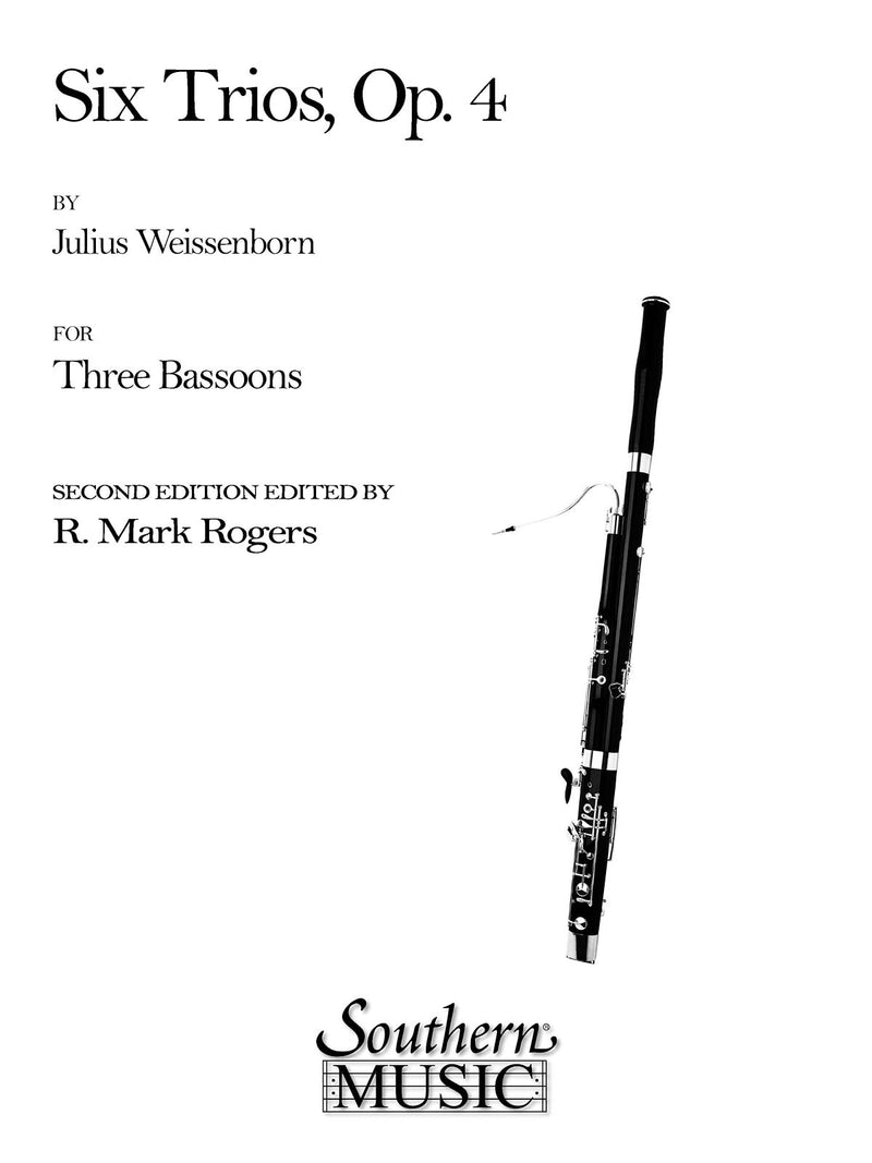 6つのトリオ Op.4(ヴァイセンボーン)【バスーン三重奏】《輸入木管アンサンブル》の画像