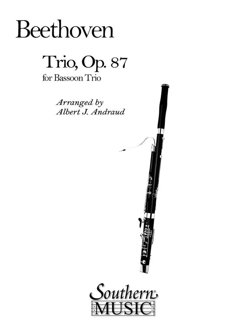 トリオ Op.87(ベートーヴェン)【バスーン三重奏】《輸入木管アンサンブル》の画像