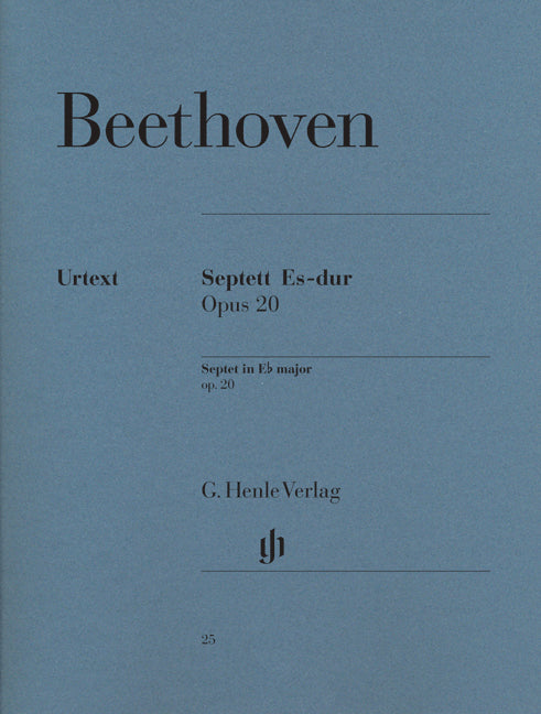 ベートーヴェン／七重奏曲 変ホ長調 作品20《輸入七重奏楽譜》【管弦七重奏】《輸入アンサンブル》の画像