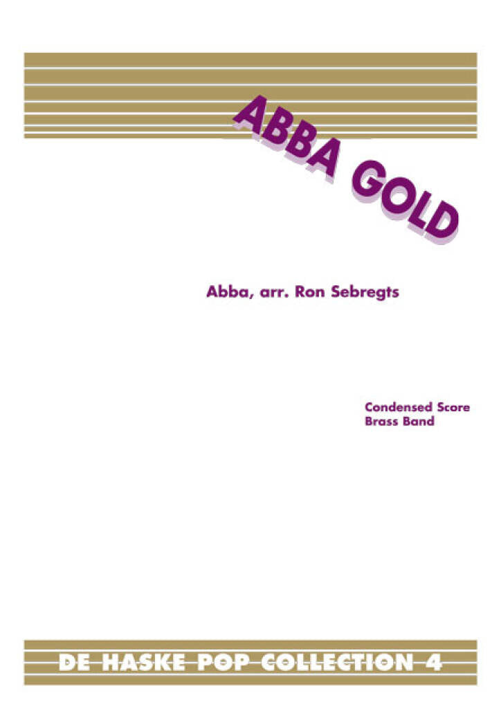 アバ・ゴールド(ABBA4曲メドレー)【ブリティッシュ・スタイル金管バンド】の画像
