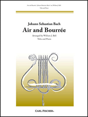 J.S.バッハ／Jアリアとブーレ《輸入テューバ楽譜》の画像