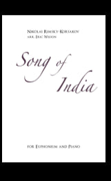 リムスキー＝コルサコフ／インドの歌《輸入ユーフォニアム楽譜》の画像