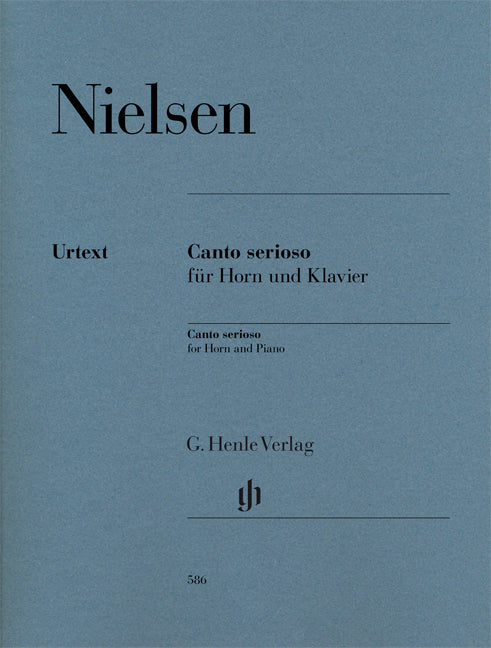 ニールセン／カント・セリオーソ《輸入ホルン楽譜》の画像