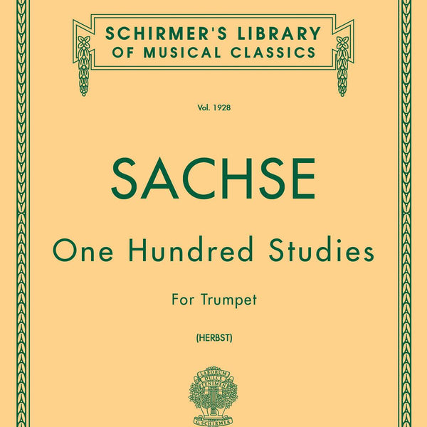 E.ザクセ／トランペットのための100の練習曲集《輸入トランペット楽譜