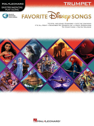 「ディズニー・ソング集(15曲収録)」ソロ・トランペット編(インストゥルメンタル・プレイ・アロング・シリーズ)【オーディオ・オンライン・アクセスコード付】《輸入トランペット楽譜》の画像