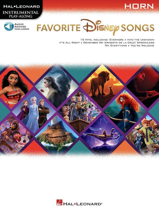 「ディズニー・ソング集(15曲収録)」ソロ・ホルン編(インストゥルメンタル・プレイ・アロング・シリーズ)【オーディオ・オンライン・アクセスコード付】《輸入ホルン楽譜》の画像