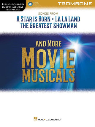 「ミュージカル映画曲集」トロンボーン編(インストゥルメンタル・プレイ・アロング・シリーズ)【オーディオ・オンライン・アクセスコード付】《輸入トロンボーン楽譜》の画像