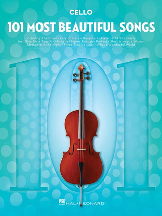 101曲の美しいソング集（チェロソロ用）（101曲収録）《輸入チェロ楽譜》の画像