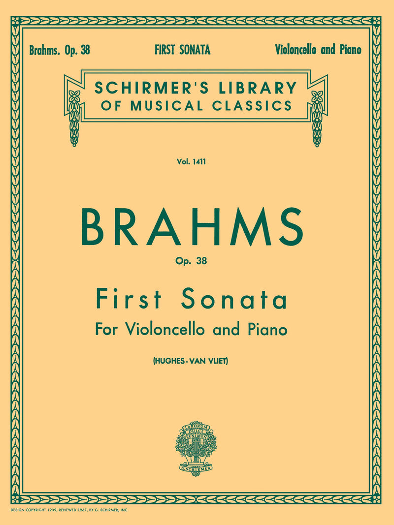 ブラームス／チェロ・ソナタ第1番 ホ短調 op.38の画像