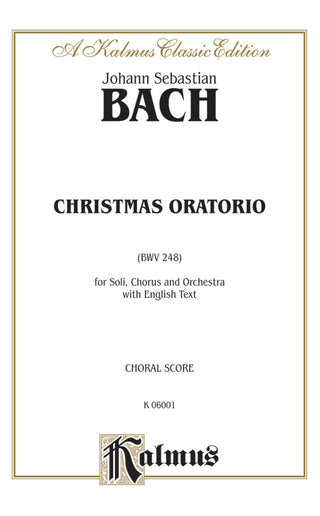 J.S.バッハ／クリスマス・オラトリオ BWV248《輸入合唱楽譜》