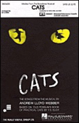 「キャッツ」メドレー（ブロードウェイ・ミュージカルより)(カラオケCD) 輸入合唱楽譜の画像