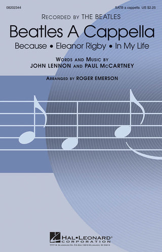 ビートルズ・アカペラ(3曲集)(SATB: 混声四部合唱【ア・カペラ】) 輸入合唱楽譜の画像