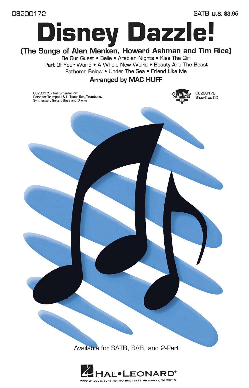 ディズニー・ダズル！(10曲メドレー)(SATB: 混声四部合唱) 輸入合唱