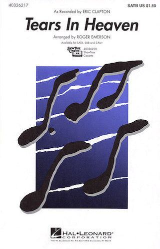 エリック・クラプトン／ティアーズ・イン・ヘヴン(カラオケCD) 輸入合唱楽譜の画像