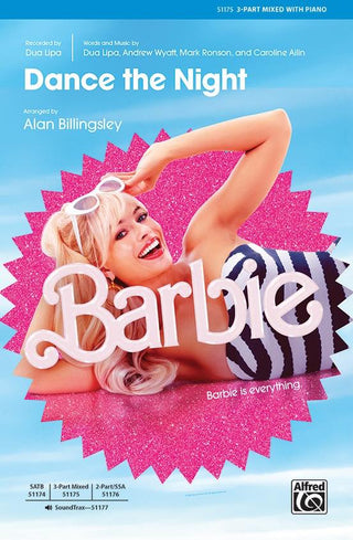 ダンス・ザ・ナイト(映画「バービー」より)(3パート・ミックス: 混声三部合唱) 輸入合唱楽譜の画像