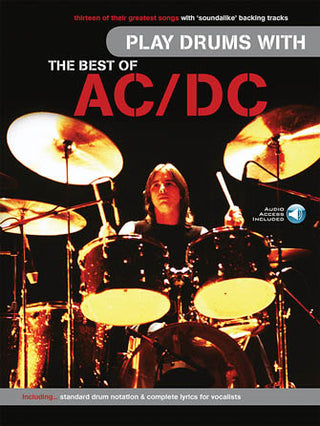 AC/DC曲集《輸入ドラム楽譜》