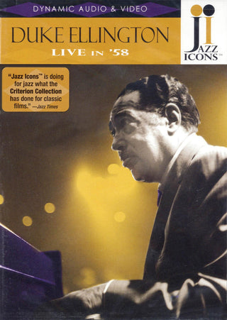 デューク・エリントン／ライブ・イン ’58《輸入ピアノDVD》の画像