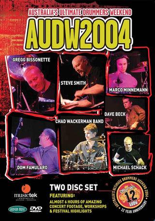 Australia’s Ultimate Drummers Weekend   AUDW2004《輸入ドラムセットDVD》の画像