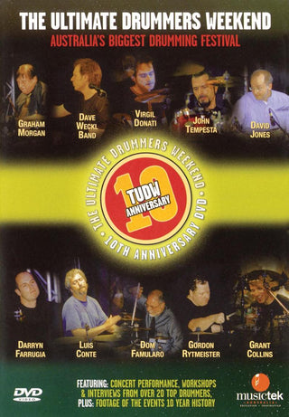 The Ultimate Drummers Weekend #10《輸入ドラムセットDVD》の画像