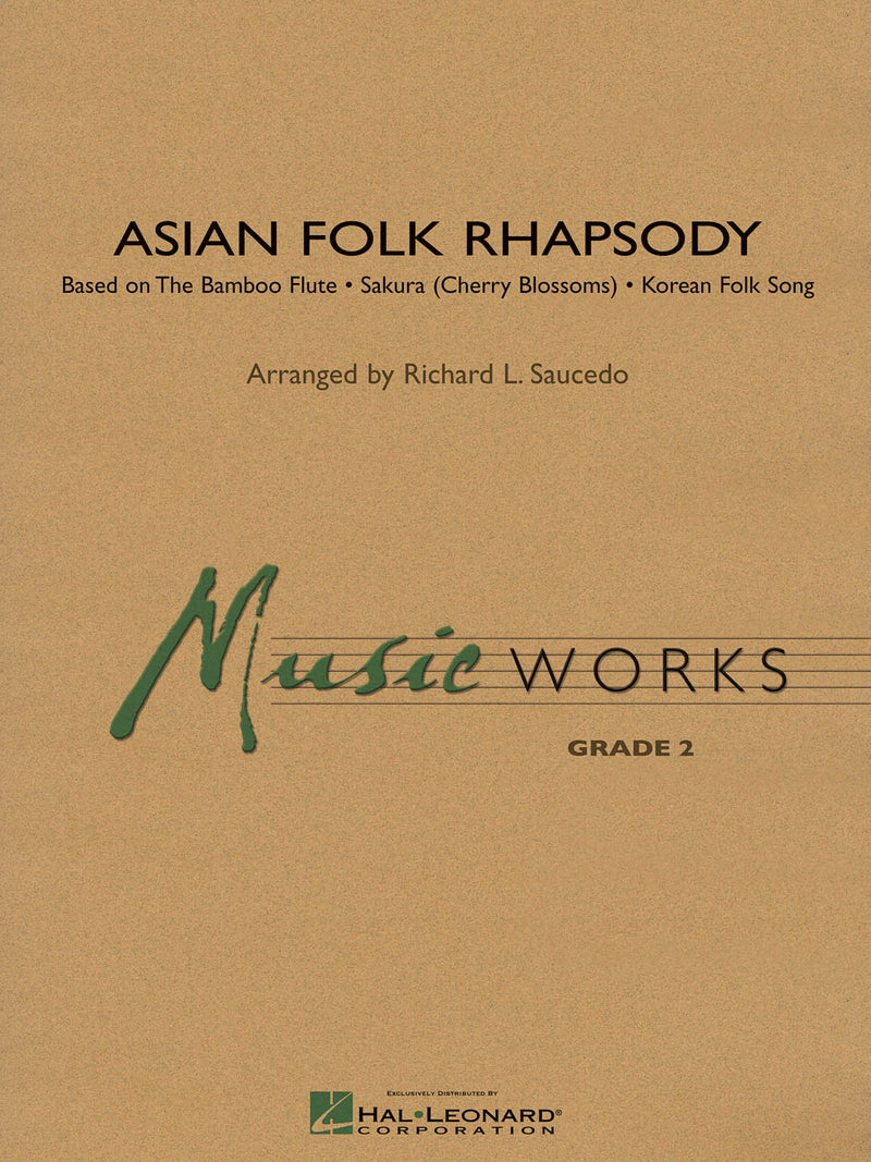 《吹奏楽譜》アジアの民謡ラプソディー(Asian Folk Rhapsody)【輸入】の画像