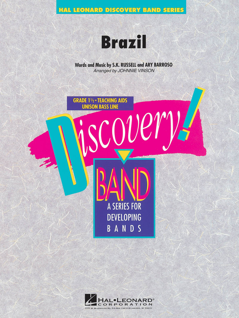 《吹奏楽譜》ブラジル(オンデマンド出版)(Brazil)【輸入】の画像