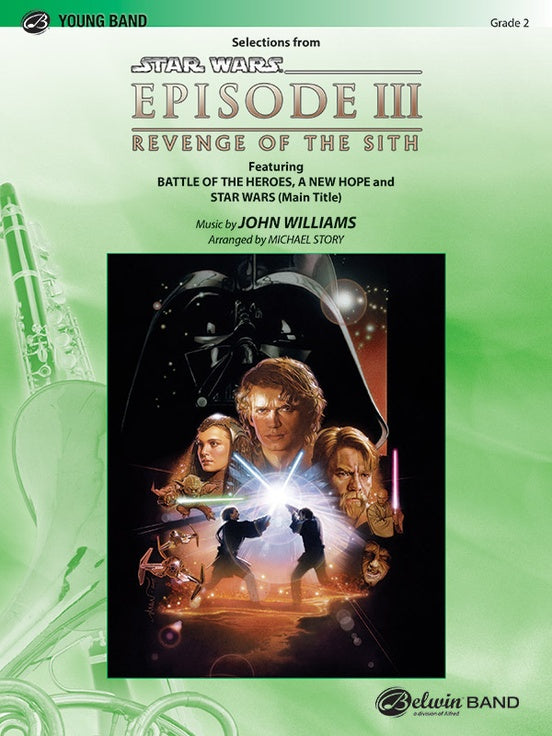 「スター・ウォーズ・エピソード3・シスの復讐」メドレー 吹奏楽譜の画像