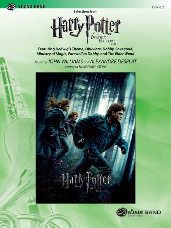 《吹奏楽譜》「ハリー・ポッターと死の秘宝 PART1」メドレー(Harry Potter & The Deathly Hallows Part1)【輸入】の画像
