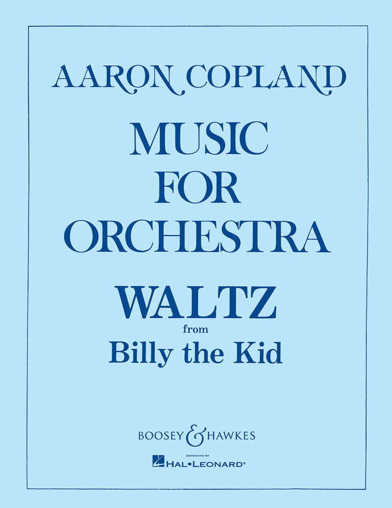 《オーケストラ楽譜》「ビリー・ザ・キッド」よりワルツ(Waltz from Billy The Kid) コープランド(Copland)【輸入】の画像