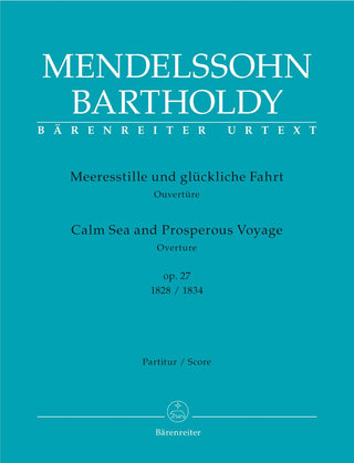メンデルスゾーン／静かな海と楽しい航海　作品27(1827/1834)　序曲(原典版)(スコア・パート譜セット)の画像
