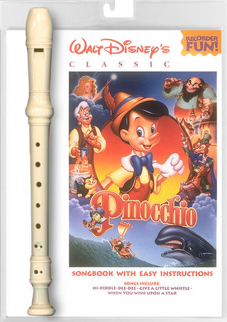 ピノキオ(同名ディズニー映画より)【リコーダー付】《輸入リコーダー楽譜》の画像