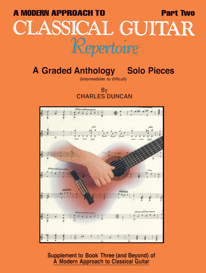 チャールズ・ダンカン／ギターのためのモダンアプローチ・レパートリー集 2《輸入ギター楽譜》の画像