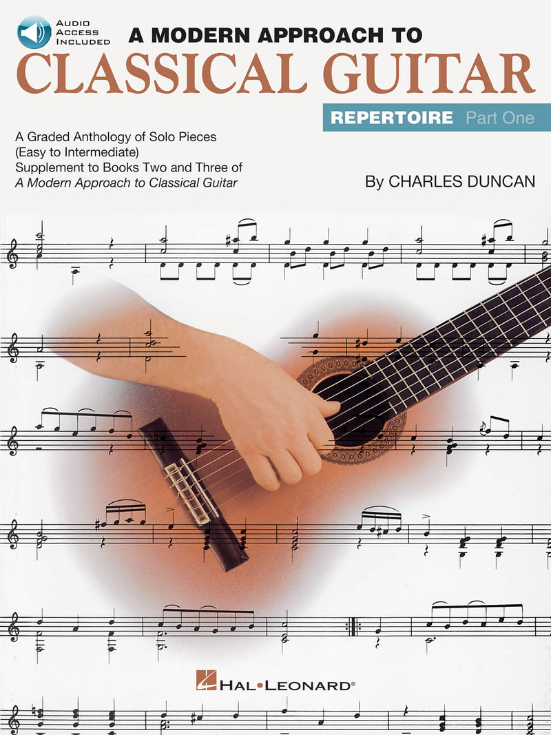 チャールズ・ダンカン／ギターのためのモダンアプローチ・レパートリー集1《輸入ギター楽譜》の画像