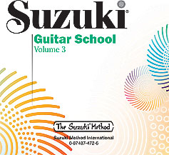 スズキ・ギター・スクール楽曲集　CD Vol.3《輸入ギター楽譜》の画像