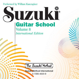 スズキ・ギター・スクール楽曲集　CD Vol.8《輸入ギター楽譜》の画像