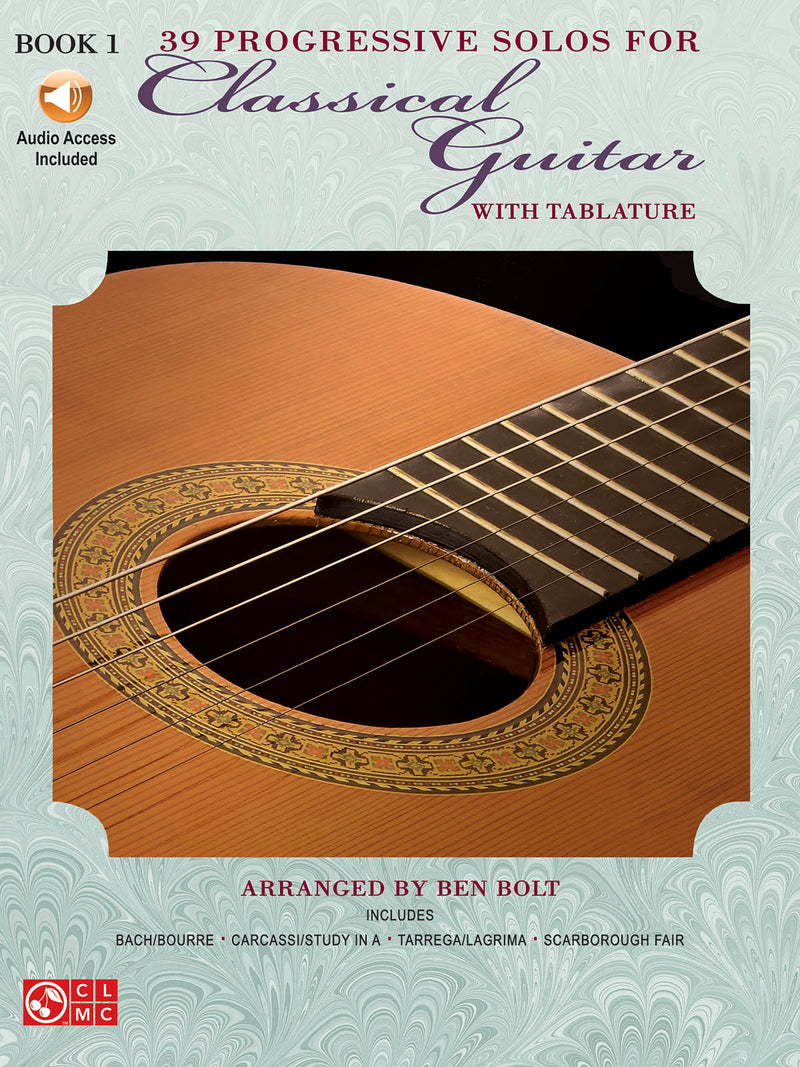 クラシックギターのための39のプログレッシブソロ曲集《輸入ギター楽譜》の画像