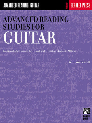 ウィリアム・レヴィット／上級ギタリストのための読譜練習《輸入ギター楽譜》の画像
