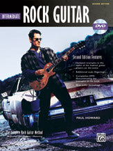 ポール・ハワード／コンプリート・ロック・ギター・メソッド・中級(DVD-ROM付)の画像