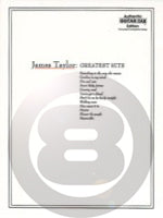ジェームス・テイラー／グレイテスト・ヒット曲集(12曲収録)(ギターTab譜)《輸入ギター楽譜》の画像
