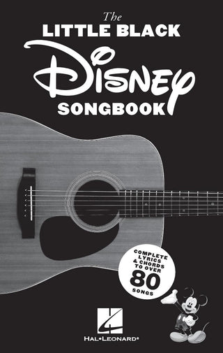 リトル・ブラック・ディズニー・ソングブック(90曲収録)(コード譜)《輸入ギター楽譜》の画像