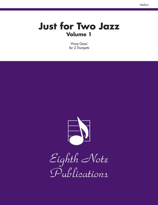 ヴィンス・ガッシ／トランペット2本のためのジャズ・デュエット集《輸入トランペット楽譜》の画像