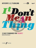 トランペット・スタンダード曲集「スウィングしなけりゃ意味ないね」《輸入トランペット楽譜》の画像